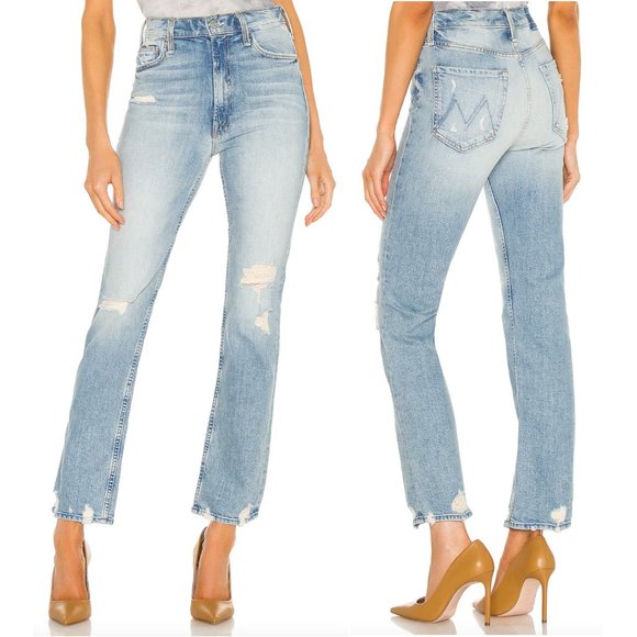 MOTHER High Waisted Rider Skimp Jeans Size 25 NWT